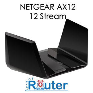 NETGEAR Nighthawk AX12 12-Stream Wi-Fi 6 Router for att fiber