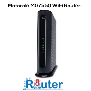MOTOROLA MG7550 16×4 Cable Modem Plus – best performance Xfinity router